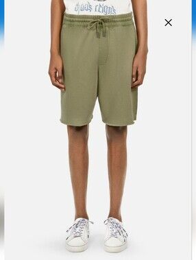 The Kooples Men's Green Shorts HSHO28039K Sz S $230 Cotton
